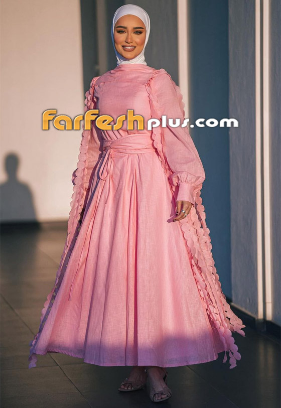 استوحي ملابس محجبات بألوان الباستيل لصيف 2024 من مدونات الموضة صورة رقم 3