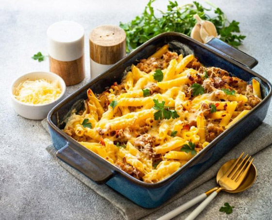 إليكم طريقة تحضير المعكرونة المصرية بالبشاميل الشهية صورة رقم 1