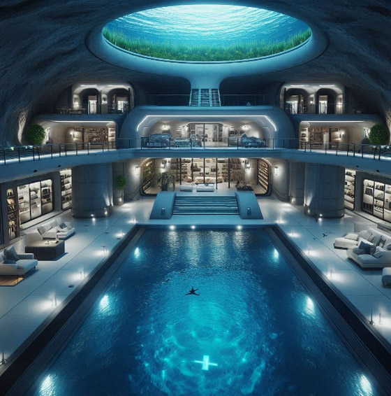 تصل تكلفة بعضها إلى 100 مليون دولار.. ماهي ملاجئ يوم القيامة التي يمتلكها عدد من مشاهير العالم؟ صورة رقم 4