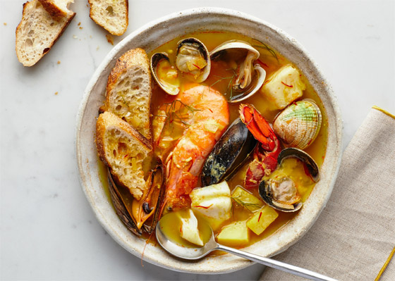 إليكم طريقة تحضير طبق بويلابايس البحري اللذيذ صورة رقم 7