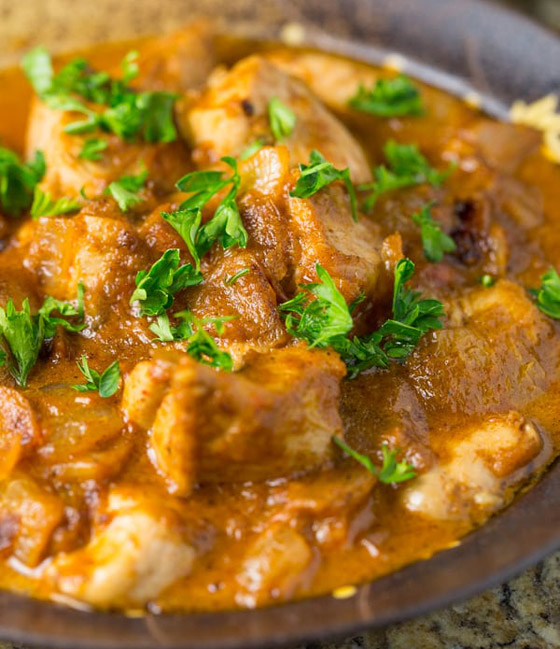 إليكم طريقة تحضير الإيدام الهندي بالدجاج والكريمة صورة رقم 7