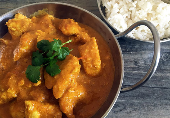 إليكم طريقة تحضير الإيدام الهندي بالدجاج والكريمة صورة رقم 4