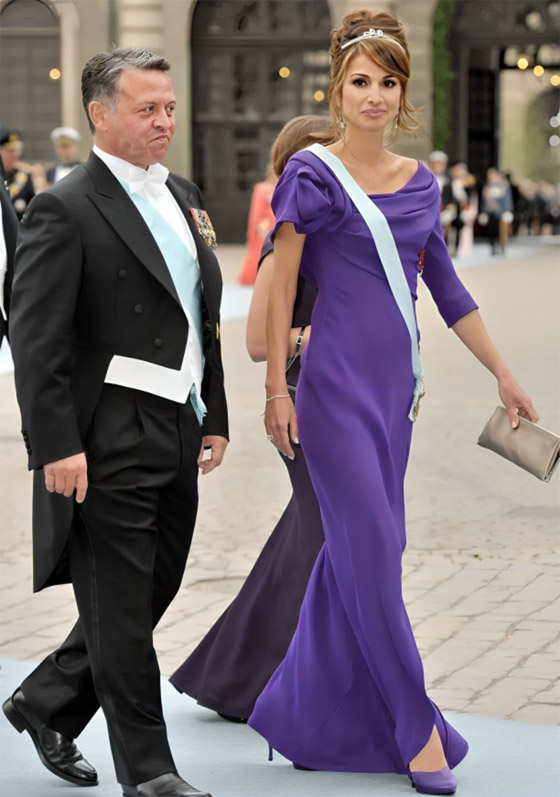 أجمل إطلالات الملكة الأردنية رانيا في المناسبات على مدار السنين صورة رقم 10