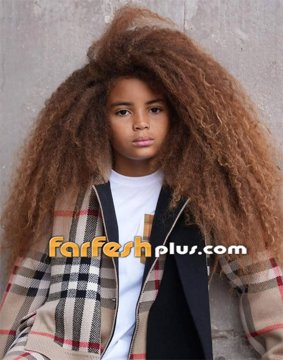 صور: قصة طفل أبهر السوشيال ميديا بطول شعره المذهل صورة رقم 2