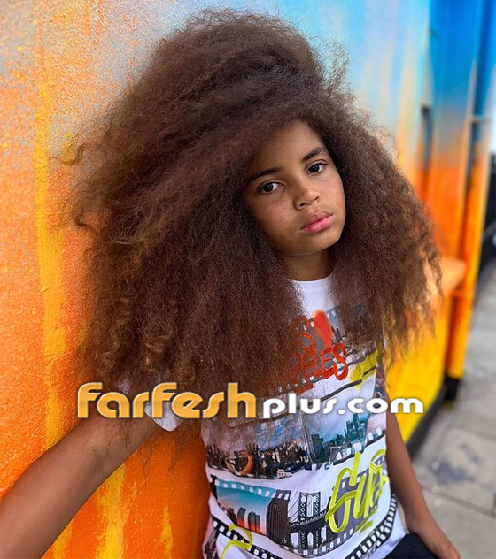 صور: قصة طفل أبهر السوشيال ميديا بطول شعره المذهل صورة رقم 9