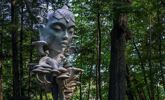 بالصور.. منحوتات عملاقة تناشد الطبيعة صورة رقم 9