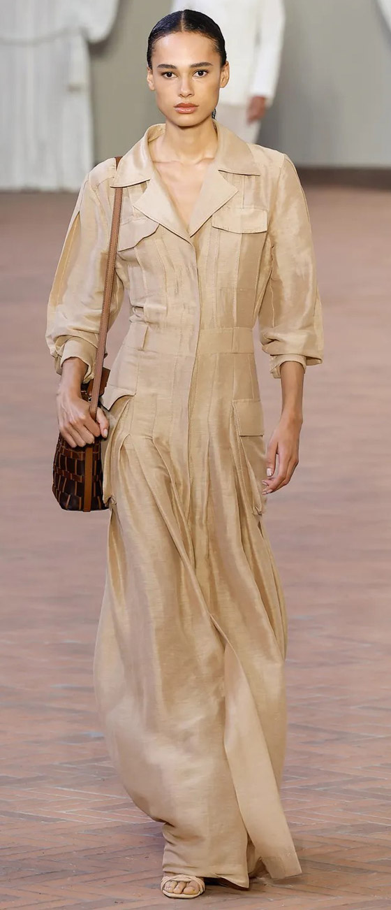 موديلات فساتين مناسبة للعمل موضة ربيع وصيف 2024 لإطلالة أنيقة صورة رقم 2