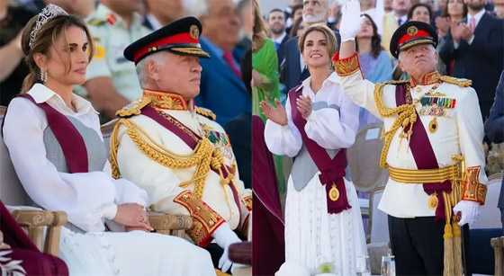 من الأردن: إطلالات ملكية مليئة بالرسائل والمعاني (صور) صورة رقم 10