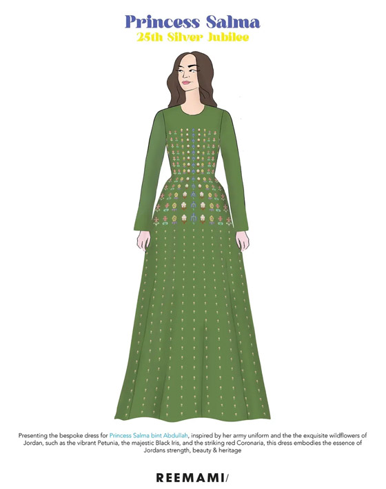 من الأردن: إطلالات ملكية مليئة بالرسائل والمعاني (صور) صورة رقم 7