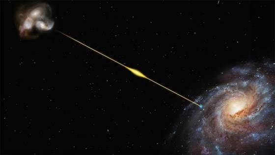 على بعد 160 سنة ضوئية.. الأرض تتلقى إشارة على بعد 160 سنة ضوئية.. الأرض تتلقى إشارة