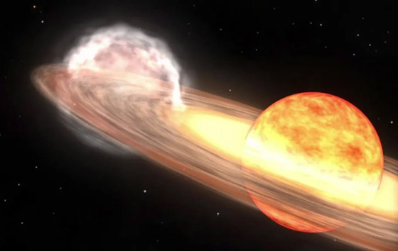 تحذير من احتمالية حدوث انفجار كوني نادر قريبا! صورة رقم 2 تحذير من احتمالية حدوث انفجار كوني نادر قريبا! صورة رقم 2