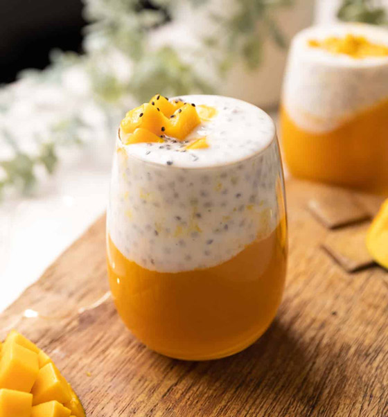 عصير المانغو مع بذور الشيا.. مشروب صحي وصيفي بامتياز صورة رقم 8