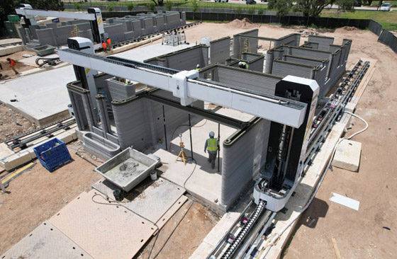 أكبر حي سكني بتقنية الطباعة ثلاثية الأبعاد يشارف على الانتهاء.. فيديو وصور صورة رقم 2