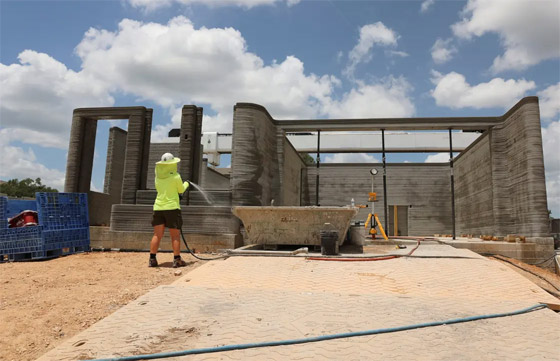 أكبر حي سكني بتقنية الطباعة ثلاثية الأبعاد يشارف على الانتهاء.. فيديو وصور صورة رقم 6