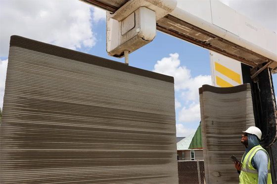 أكبر حي سكني بتقنية الطباعة ثلاثية الأبعاد يشارف على الانتهاء.. فيديو وصور صورة رقم 7