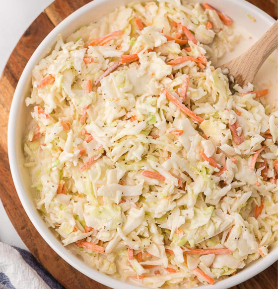 إليكم طريقة تحضير صلصة سلطة الكول سلو الكريمية صورة رقم 3