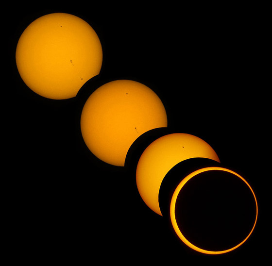 الأرض ستشهد كسوف حلقي للشمس الأسبوع المقبل.. مميز ونادر صورة رقم 3 الأرض ستشهد كسوف حلقي للشمس الأسبوع المقبل.. مميز ونادر صورة رقم 3