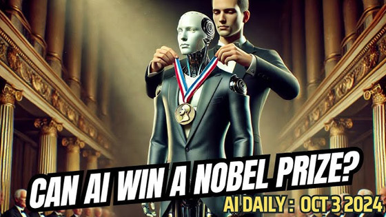 صورة رقم 1 - هل ينافس الذكاء الاصطناعي مستقبلا العلماء البشر على جوائز نوبل؟ صورة رقم 1 - هل ينافس الذكاء الاصطناعي مستقبلا العلماء البشر على جوائز نوبل؟