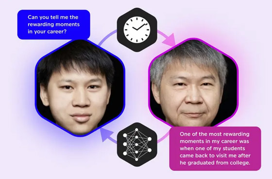 صورة رقم 3 - هل تخيلت نفسك في سن الـ60؟ قابلها وتحدث معها الآن بالذكاء الاصطناعي صورة رقم 3 - هل تخيلت نفسك في سن الـ60؟ قابلها وتحدث معها الآن بالذكاء الاصطناعي