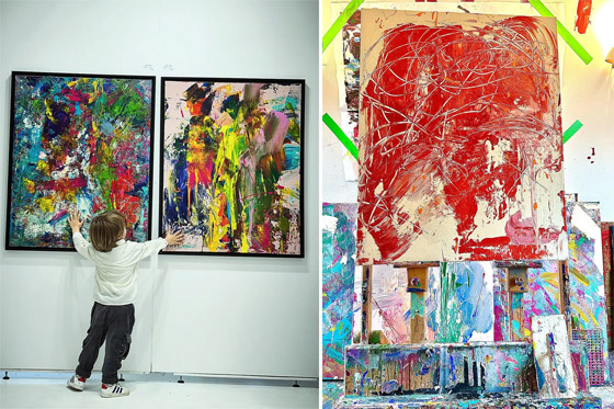 بيكاسو الصغير: طفل ألماني يذهل الآلاف بموهبته.. يرسم بطريقة احترافية صورة رقم 8 بيكاسو الصغير: طفل ألماني يذهل الآلاف بموهبته.. يرسم بطريقة احترافية صورة رقم 8