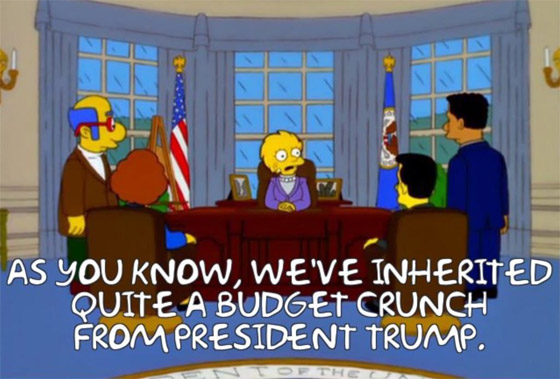 صورة رقم 10 - مسلسل عائلة سيمبسون تنبأ بنتيجة الانتخابات الأمريكية قبل 24 عاما!! هل تصدق توقعاته؟ صورة رقم 10 - مسلسل عائلة سيمبسون تنبأ بنتيجة الانتخابات الأمريكية قبل 24 عاما!! هل تصدق توقعاته؟