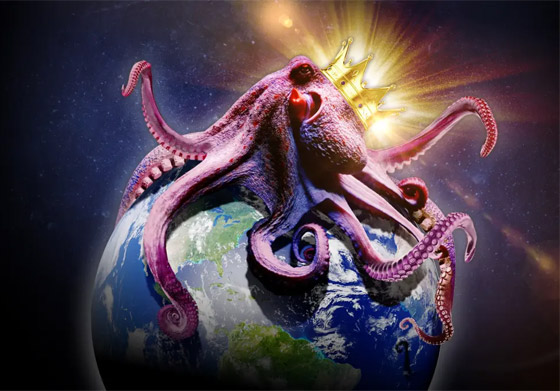 عالم أحياء يفجر مفاجأة: الأخطبوط سيرث حكم الأرض حال انقراض البشر! صورة رقم 1 عالم أحياء يفجر مفاجأة: الأخطبوط سيرث حكم الأرض حال انقراض البشر! صورة رقم 1