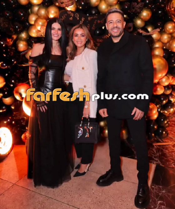 نسرين إمام تحتفل بعيد ميلادها مع نجوم الفن منهم عمرو دياب نيكول سابا وليلى علوي صورة رقم 4