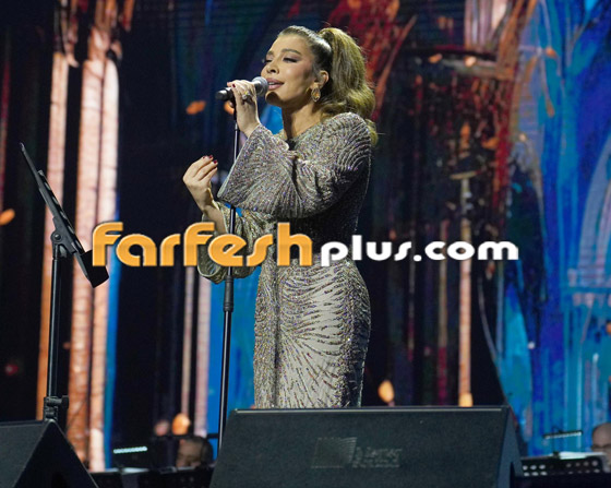 أصالة تشعل الأجواء على المسرح ويشاركها الطفل المعجزة (أي تاتش جونيور) صورة رقم 7