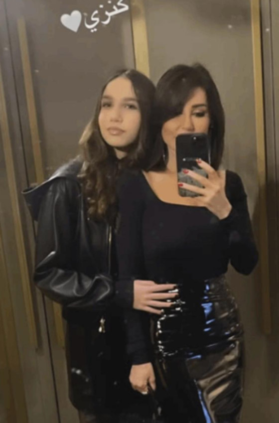 ابنة  رابعة الزيات وزاهي وهبي أصبحت صبية جميلة.. كبرت البنّوت صورة رقم 2