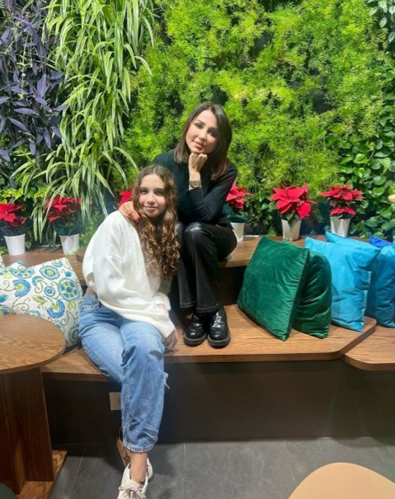 ابنة  رابعة الزيات وزاهي وهبي أصبحت صبية جميلة.. كبرت البنّوت صورة رقم 6