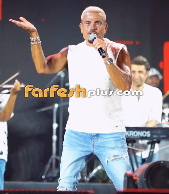 صور عمرو دياب في إطلالة مثيرة للجدل تشعل مواقع التواصل صورة رقم 5