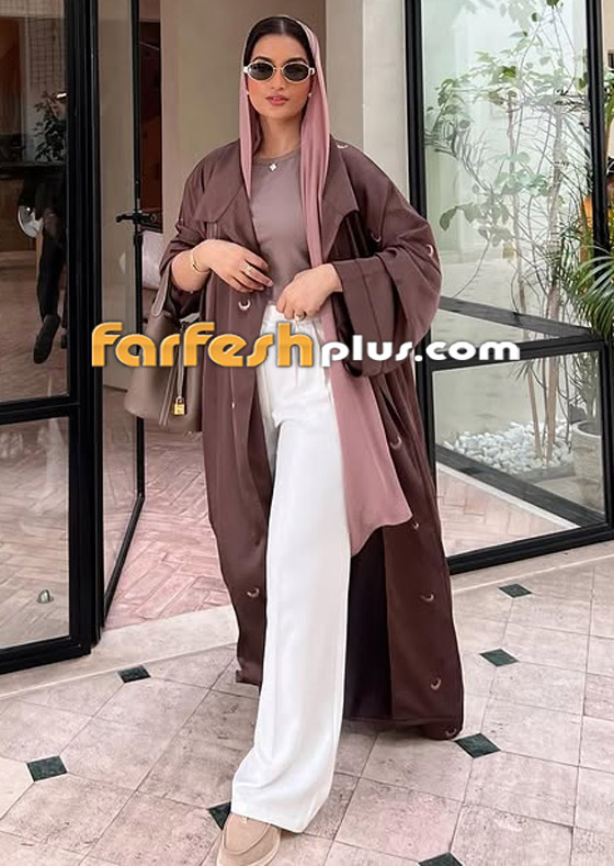 صورة رقم 4 - تنسيقات عبايات خروج ستُظهرك أصغر سنا من وحي مدونات الموضة صورة رقم 4 - تنسيقات عبايات خروج ستُظهرك أصغر سنا من وحي مدونات الموضة