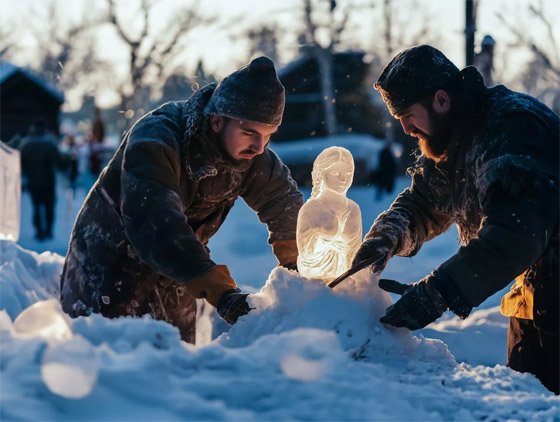 من وحش إلى ملاك.. صور رجل الثلج في عيون الذكاء الاصطناعي صورة رقم 4 من وحش إلى ملاك.. صور رجل الثلج في عيون الذكاء الاصطناعي صورة رقم 4