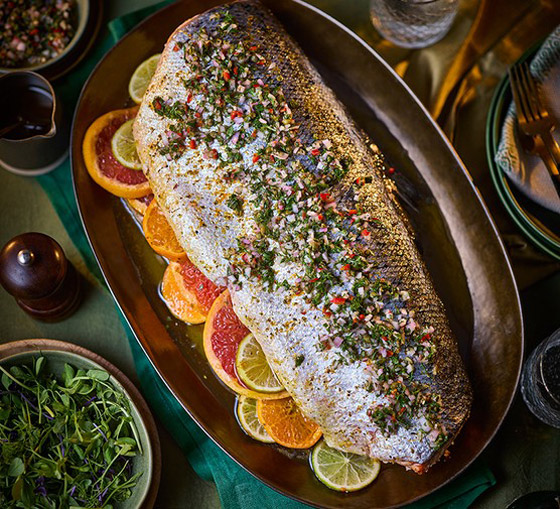 إليكم وصفة سمك السلمون المحشو بالحمضيات.. جديرة بالأعياد صورة رقم 2