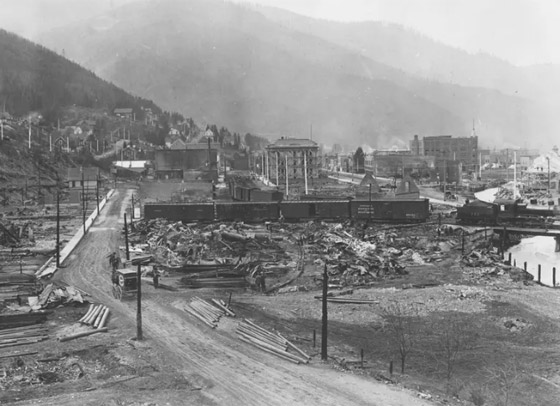 يومان ودمار مرعب.. تعرف على أسوأ حريق بتاريخ أميركا صورة رقم 1