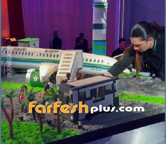 تحضير أكبر كعكة في العالم على شكل طائرة.. فيديو صورة رقم 4 تحضير أكبر كعكة في العالم على شكل طائرة.. فيديو صورة رقم 4