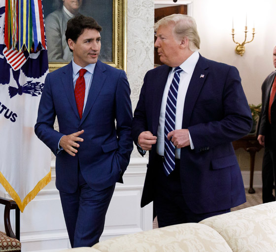 الكندي ترودو: مستعدون لفرض رسوم جمركية إذا بدأ ترامب حربا تجارية صورة رقم 1 الكندي ترودو: مستعدون لفرض رسوم جمركية إذا بدأ ترامب حربا تجارية صورة رقم 1