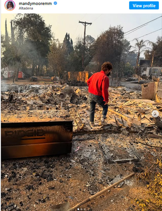 صور صادمة ولا بالخيال! منازل نجوم ومشاهير لوس أنجلوس احترقت وتحولت لرماد! صورة رقم 12