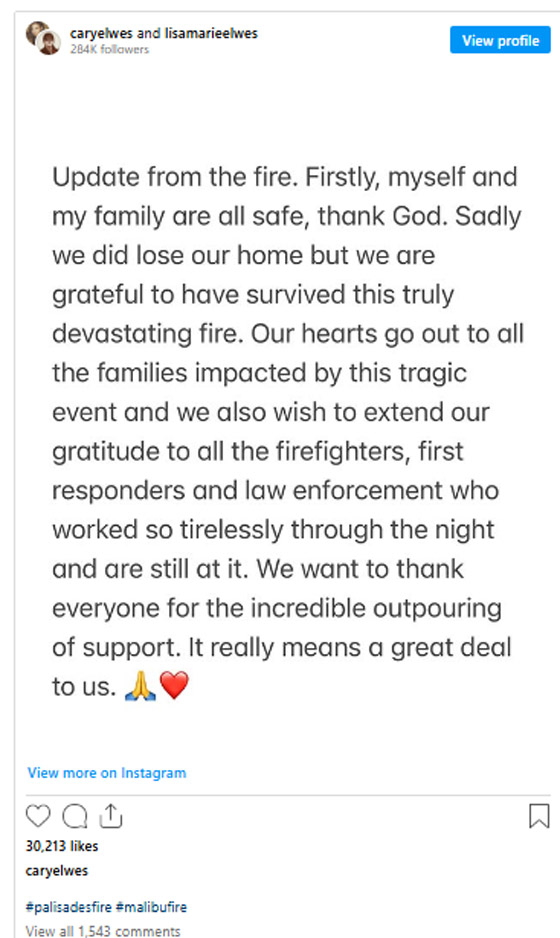 صور صادمة ولا بالخيال! منازل نجوم ومشاهير لوس أنجلوس احترقت وتحولت لرماد! صورة رقم 8