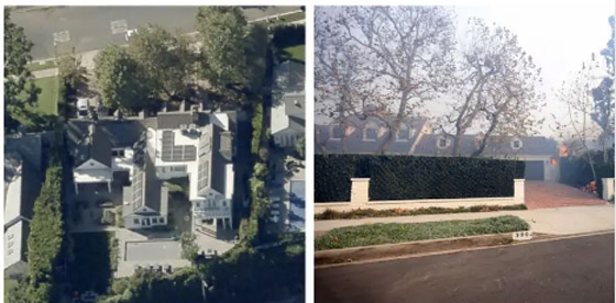 صور صادمة ولا بالخيال! منازل نجوم ومشاهير لوس أنجلوس احترقت وتحولت لرماد! صورة رقم 9