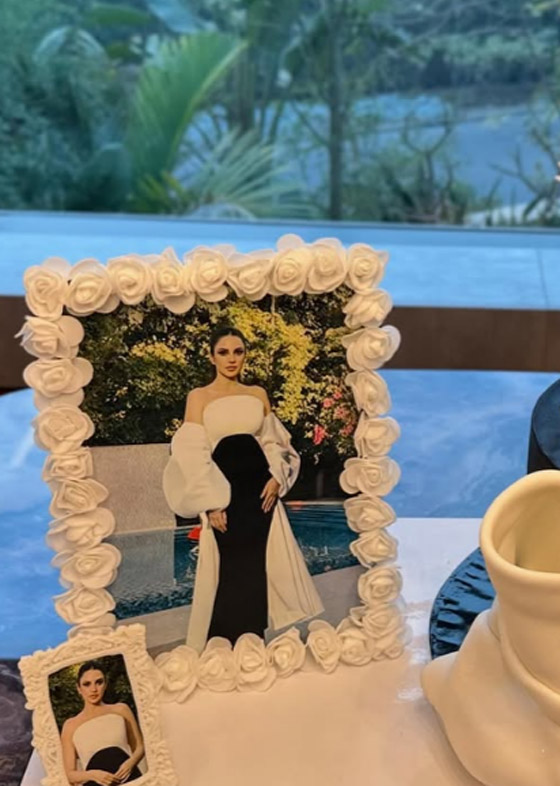 درة تحتفل بعيد ميلادها الـ 45 بإطلالة مميزة وزوجها يشاركها اللحظات الرومانسية صورة رقم 5