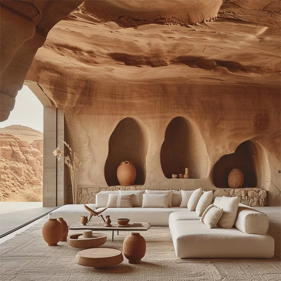 فنانة رقمية سعودية تتخيل ما سيبدو عليه العيش داخل كهوف العلا صورة رقم 1