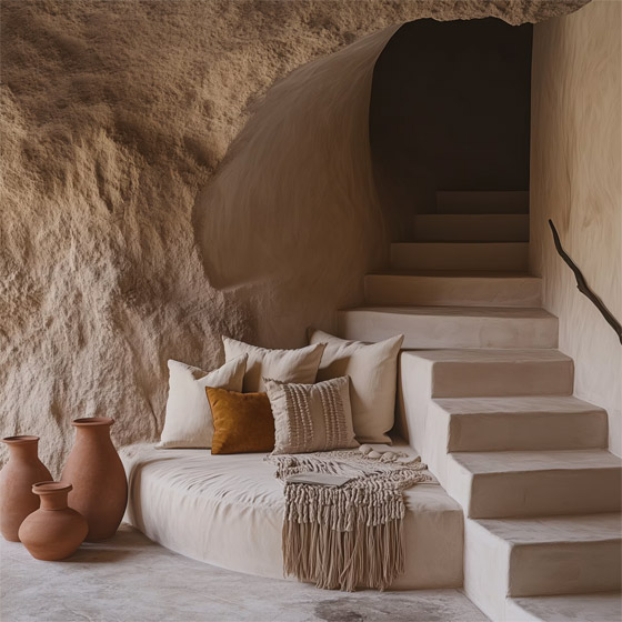 فنانة رقمية سعودية تتخيل ما سيبدو عليه العيش داخل كهوف العلا صورة رقم 6