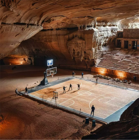 فنانة رقمية سعودية تتخيل ما سيبدو عليه العيش داخل كهوف العلا صورة رقم 8