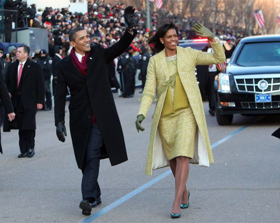 صورة رقم 11 - صور: إطلالات سيدات أمريكا الأوائل بحفل التنصيب والرمزية الخفية خلفهن صورة رقم 11 - صور: إطلالات سيدات أمريكا الأوائل بحفل التنصيب والرمزية الخفية خلفهن