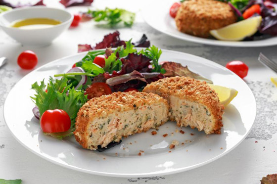 إليكم وصفة كعكات السمك بالشوفان اللذيذة بأسهل طريقة صورة رقم 6 إليكم وصفة كعكات السمك بالشوفان اللذيذة بأسهل طريقة صورة رقم 6