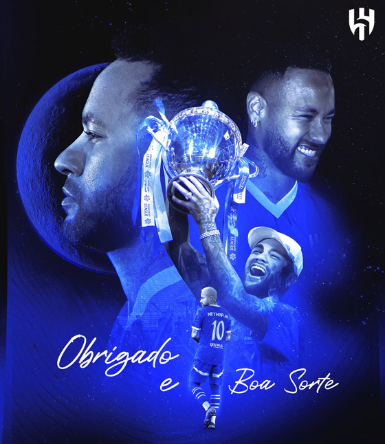 نادي الهلال السعودي يُعلن رسميا رحيل لاعبه البرازيلي نيمار صورة رقم 4