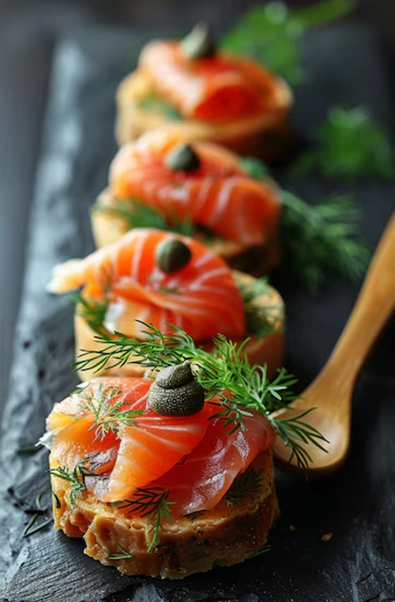 إليكم وصفة السلمون المدخن على خبز الجاودار.. مقبلات فاخرة وسريعة صورة رقم 8