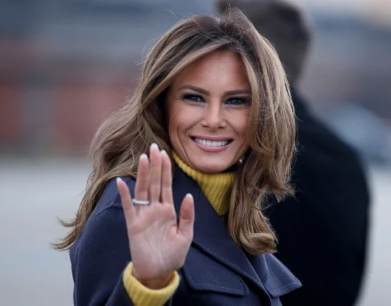 الصورة الرسمية للسيدة الأمريكية الأولى الـ47: الصورة الرسمية للسيدة الأمريكية الأولى الـ47: