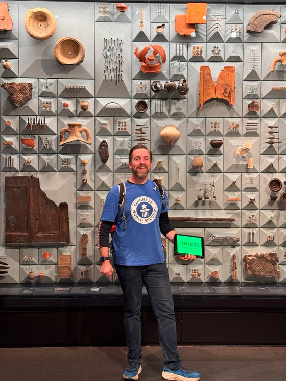 صورة رقم 10 - بريطاني يحقق رقما قياسيا عالميا بزيارة 42 متحفا في أقل من 12 ساعة صورة رقم 10 - بريطاني يحقق رقما قياسيا عالميا بزيارة 42 متحفا في أقل من 12 ساعة